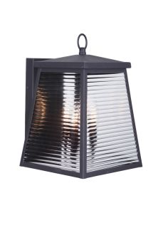 6.50"W Craftmade Outdoor Aria Large LED Wall Mount - Z1624-TB-LED - Textured Matte Black