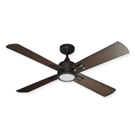 Captiva Ceiling Fan - Oil Rubbed Bronze - Distressed Hickory Blades