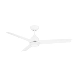 WAC Smart Fans F-001L-MW MOCHA 54" Ceiling Fan w/ LED Light - Matte White