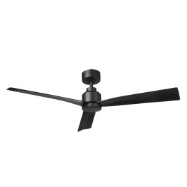 WAC Smart Fans F-003-MB CLEAN 52" Ceiling Fan - Matte Black