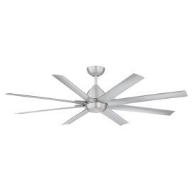 WAC Smart Fans F-064-BA MOCHA XL 66" Ceiling Fan - Brushed Aluminum