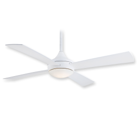 Minka Aire Aluma Wet F523-WHF - LED - 52" Ceiling Fan White