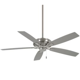 Minka Aire F551-BN Watt 60" Five Blades Ceiling Fan - Brushed Nickel