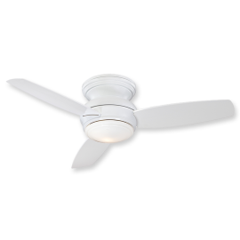 Minka Aire Traditional Concept F593L-WH - 44" LED Ceiling Fan White