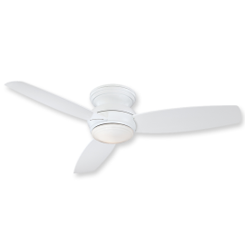 Minka Aire Traditional Concept F594L-WH- 52"" LED  Ceiling Fan White