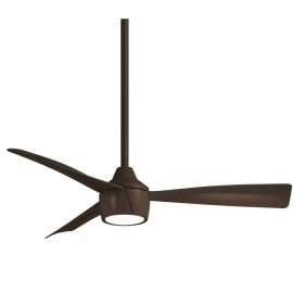 Minka Aire F625L-ORB Skinnie 44" Three Blades Ceiling Fan - Oil Rubbed Bronze