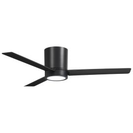 Minka Aire F644L-CL ROTO 52" Three Blades FLUSH Mount Fan - Coal