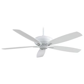Minka Aire Kola XL 60" Ceiling Fan - F689-WH White Finish