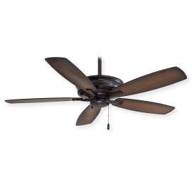 Minka Aire Kafe F695-KA - 52" Ceiling Fan w/ Toned Medium Maple Blades