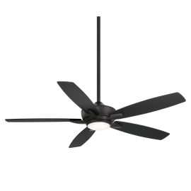 Minka Aire F717L-CL Kelvyn 52" Five Blades w/ LED Ceiling Fan - Coal
