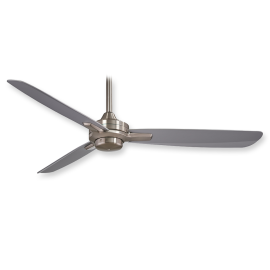 Minka Aire Rudolph F727-BN/SL - 52" Ceiling Fan Brushed Nickel