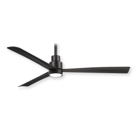 Minka Aire Simple 52 - F787-CL - Shown with LED (sold separately)