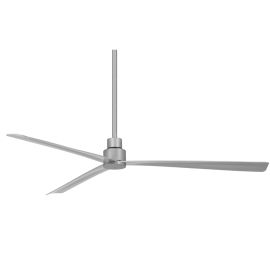 Minka Aire F789-SL Simple 65" Three Blades Ceiling Fan - Silver
