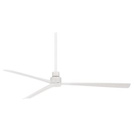 Minka Aire F789-WHF SIMPLE 65" Three Blades Ceiling Fan - FLAT WHITE