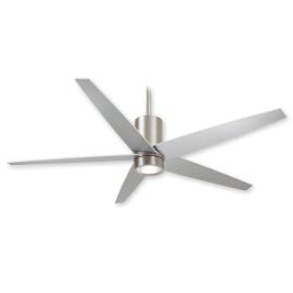 Symbio Ceiling Fan by Minka Aire - Brushed Nickel - F828-BN