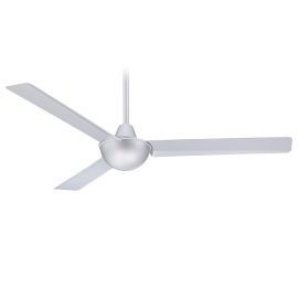 52" Kewl Ceiling Fan by Minka Aire F833-SL - Silver Finish