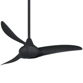Minka Aire F854-CL WAVE 44" Three Blades Ceiling Fan - COAL