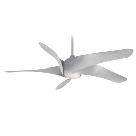 Artemis XL5 Ceiling Fan by Minka Aire Fans - Silver Finish