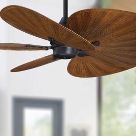 Fanimation MAD3250BL Islander DC 52" Outdoor Tropical Ceiling Fan - Black