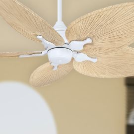 Fanimation MAD3250MW Islander DC 52" Tropical Ceiling Fan - Matte White