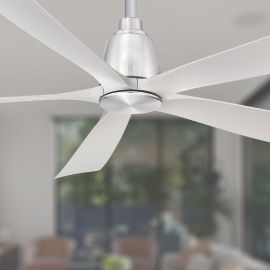 Fanimation FPD5534BN Kute5 52" Outdoor Ceiling Fan - Brushed Nickel