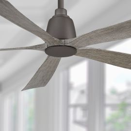 Fanimation FPD5534GR Kute5 52" Outdoor Ceiling Fan - Matte Greige