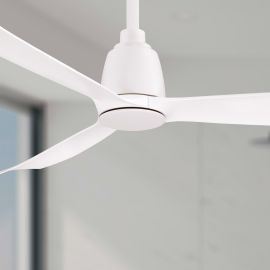Fanimation FPD8534MW Kute 52" Smart Outdoor Ceiling Fan - Matte White