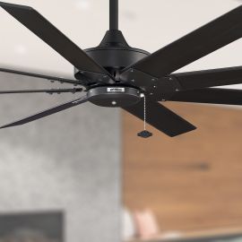 Fanimation FP7910BL Levon AC 63" Ceiling Fan - Black