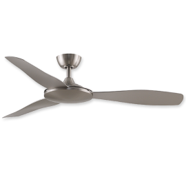 52" Fanimation Glideaire Brushed Nickel Finish with Brushed Nickel Blades