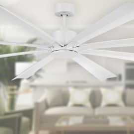 Modern Forms Size Matters FR-W2403-84-MW - Large 84" Ceiling Fan - Matte White