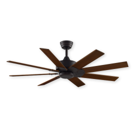 Fanimation Levon Custom 52" - Dark Bronze - Dark Walnut Blades