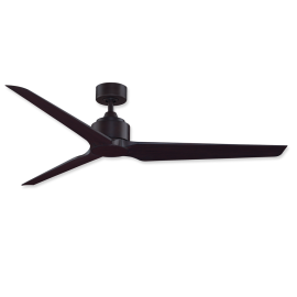 64" Fanimation Triaire Custom Dark Bronze Finish with Dark Bronze Blades