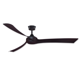 72" Fanimation Wrap Custom Dark Bronze Finish with Dark Bronze Blades