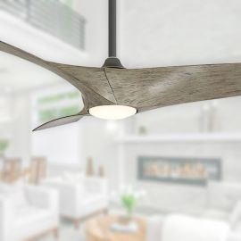 Modern Forms Zephyr FR-W2006-52L-GH/WW 52" Ceiling Fan - Weathered Wood