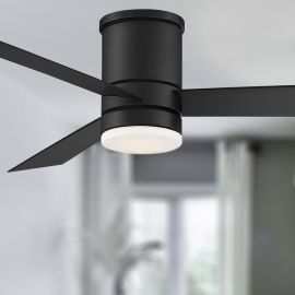 Modern Forms FH-W1803-52L-MB 52" Axis Closemount Ceiling Fan - Matte Black