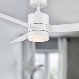 44" Modern Forms Axis Matte White Finish with Cap