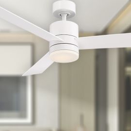 52" Modern Forms Axis Matte White Finish with Cap