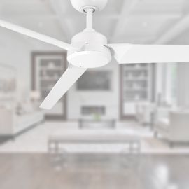 Modern Forms FR-W1910-62-MW 62" Roboto Ceiling Fan - Matte White