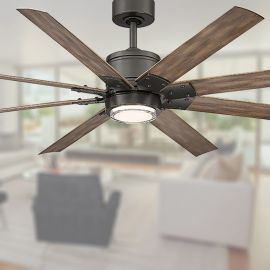 Modern Forms FR-W2001-52L-OB/BW Renegade 52" Ceiling Fan