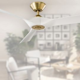 Modern Forms FR-W2204-58-SB/MW Torque 58" Smart Ceiling Fan