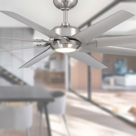 Modern Forms ROBOTO XL FR-W2301-70L-BN - 70" Ceiling Fan - Brushed Nickel