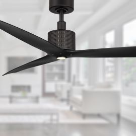 Modern Forms Spinster FR-W2404-60L-MB Ceiling Fan - Matte Black