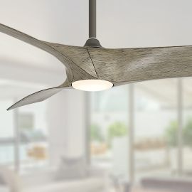 Modern Forms Zephyr FR-W2006-62L-GH/WW shown without Light