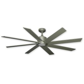 Northstar Ceiling Fan by TroposAir Fans - Brushed Nickel