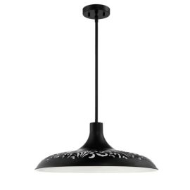 21.25"W Craftmade - Pendant - 1 Light Pendant - P965FB1 - Flat Black