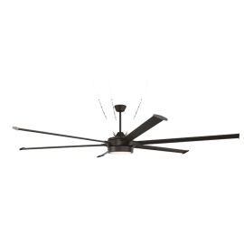 102" Craftmade Prost Ceiling Fan With LED Module - PRT102ESP6 - Espresso