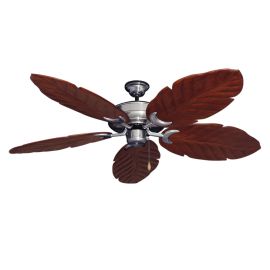 100 Series Raindance Ceiling Fan Brushed Nickel - Cherry Blades