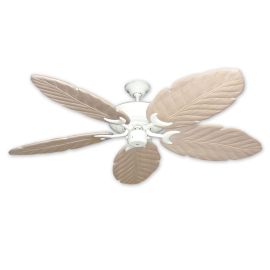125 Series Raindance Ceiling Fan Pure White - Whitewashed Blades