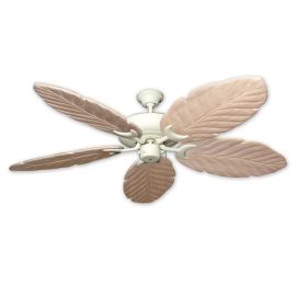 Raindance 125 Series Ceiling Fan - White - Whitewashed Blades