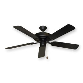 Raindance Ceiling Fan Black w/ Black Blades